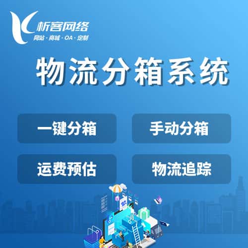 乐东黎族物流分箱系统